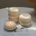 Romantic Donut Scented Candle Smokeless Creative Home Decor Gift