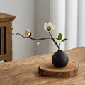 Zen Ceramic Scent Diffuser Elegant Long-lasting Floral Vase for Home
